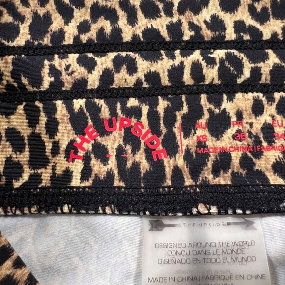 The Upside Leggings Leopard Print Size 4 - Picture 5 of 14